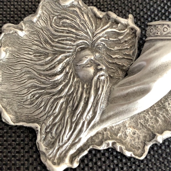 Pewter brooch - Picture 3 of 4